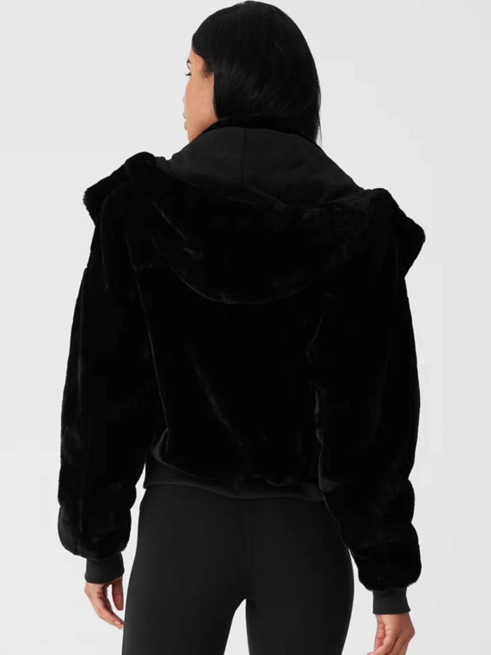 Alo Faux Fur Foxy Jacket - Picture 2 of 9